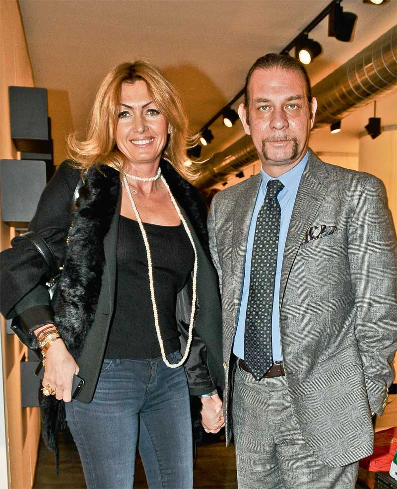 Yeni yıl davetinde buluştular