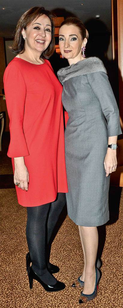 Yılbaşı davetinde buluştular