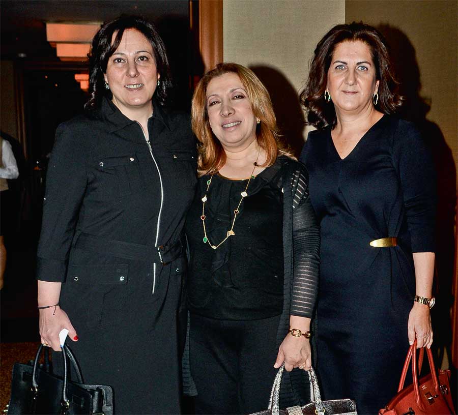 Yılbaşı davetinde buluştular