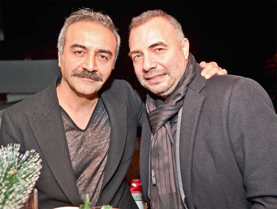 Eğlence dünyası bu partide buluştu