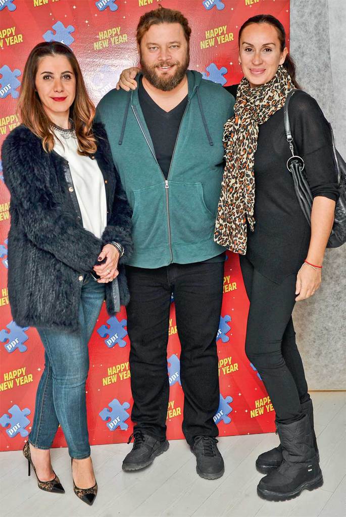 Eğlence dünyası bu partide buluştu