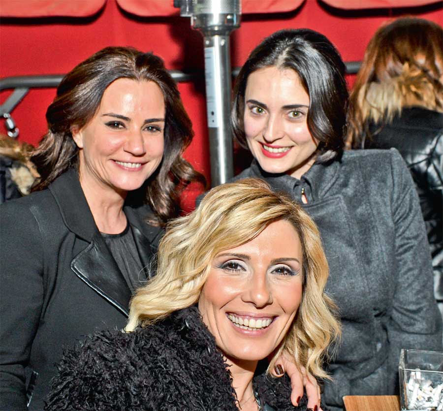 Eğlence dünyası bu partide buluştu