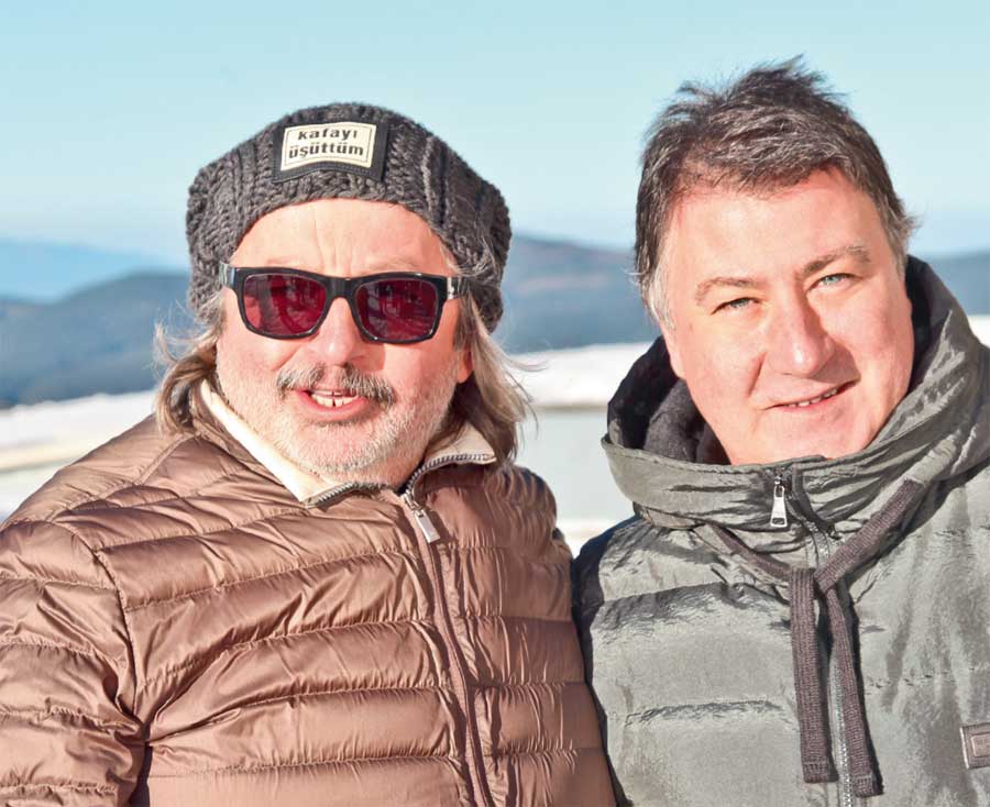 Kartalkaya’da kayak sezonunu ünlüler açtı