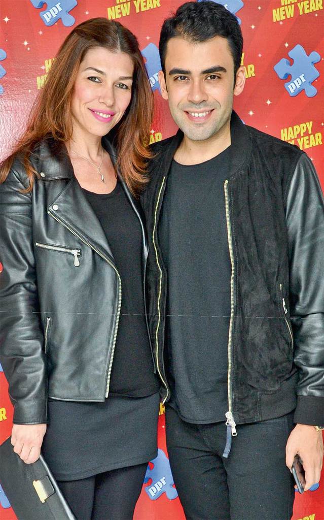 Eğlence dünyası bu partide buluştu