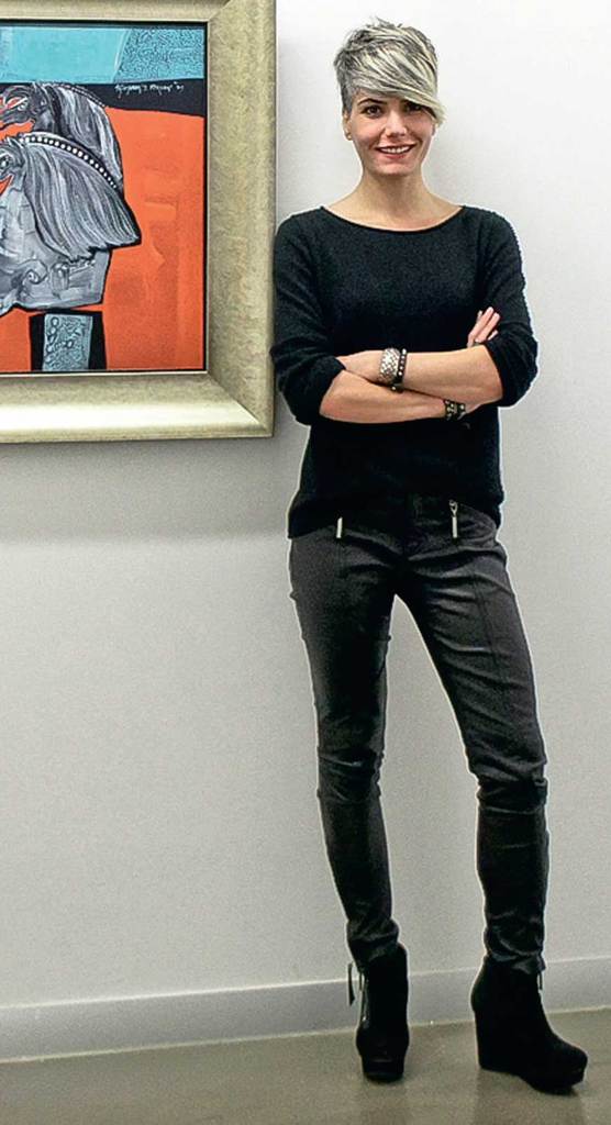 Usta sanatçı yeni bir sergi açtı