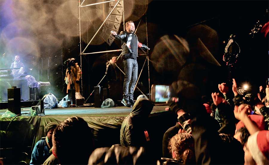 Yeni yıla Etiler’de girdiler