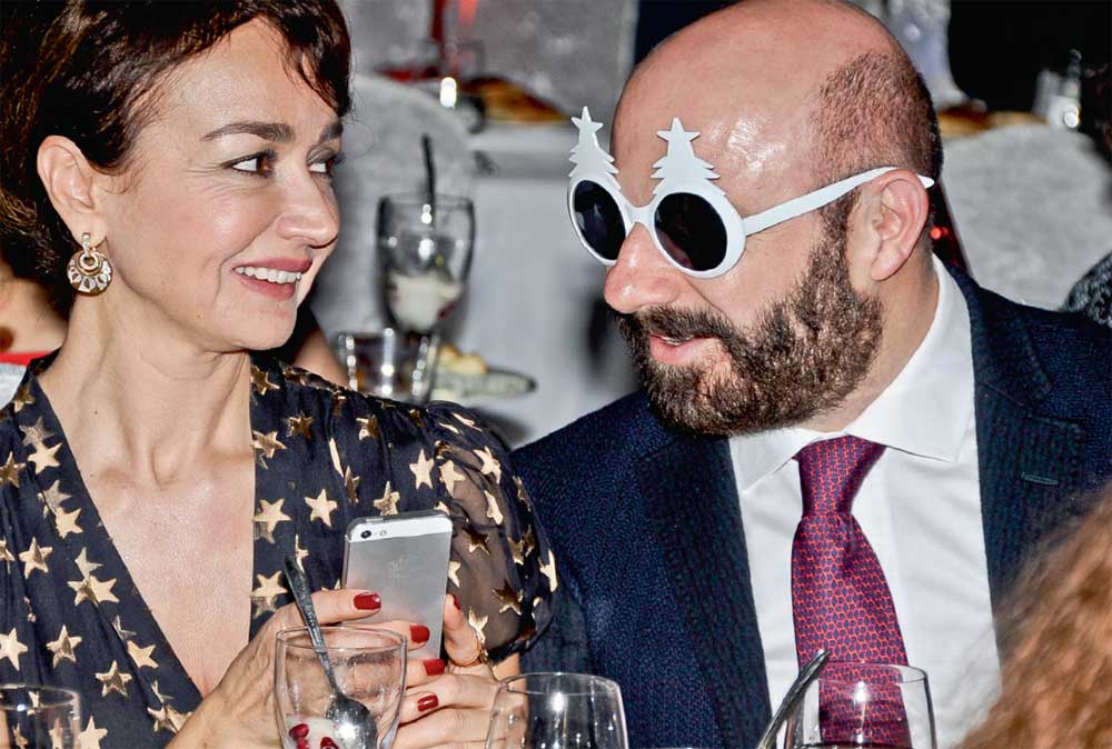 Kartalkaya’da renkli yılbaşı partisi