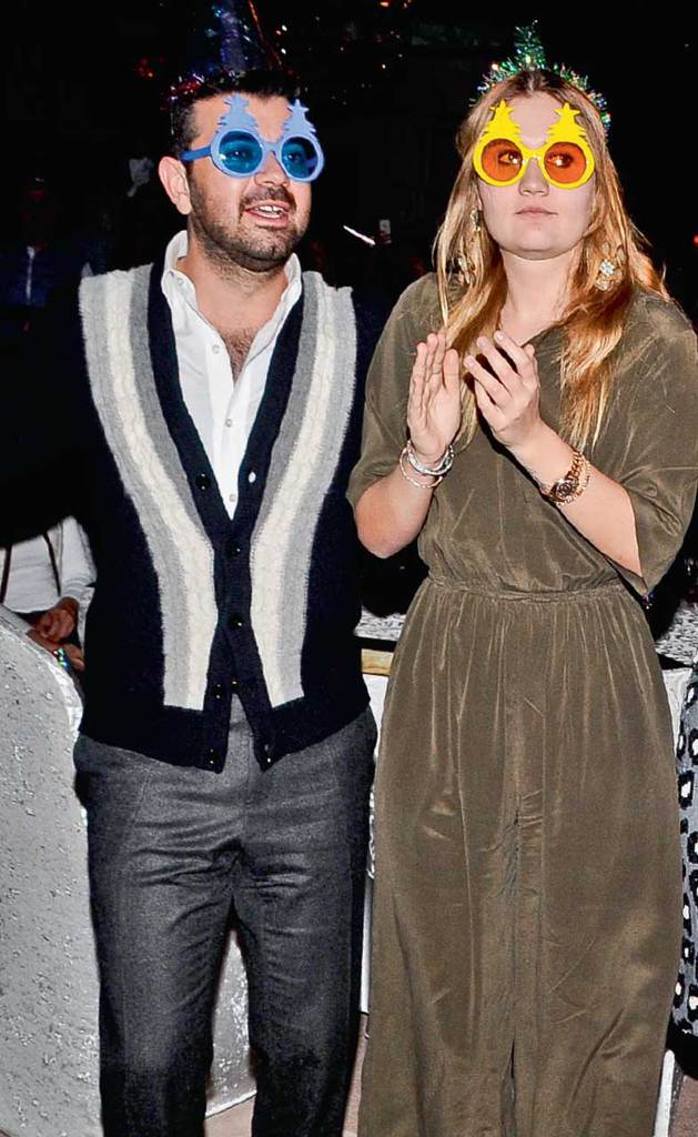 Kartalkaya’da renkli yılbaşı partisi