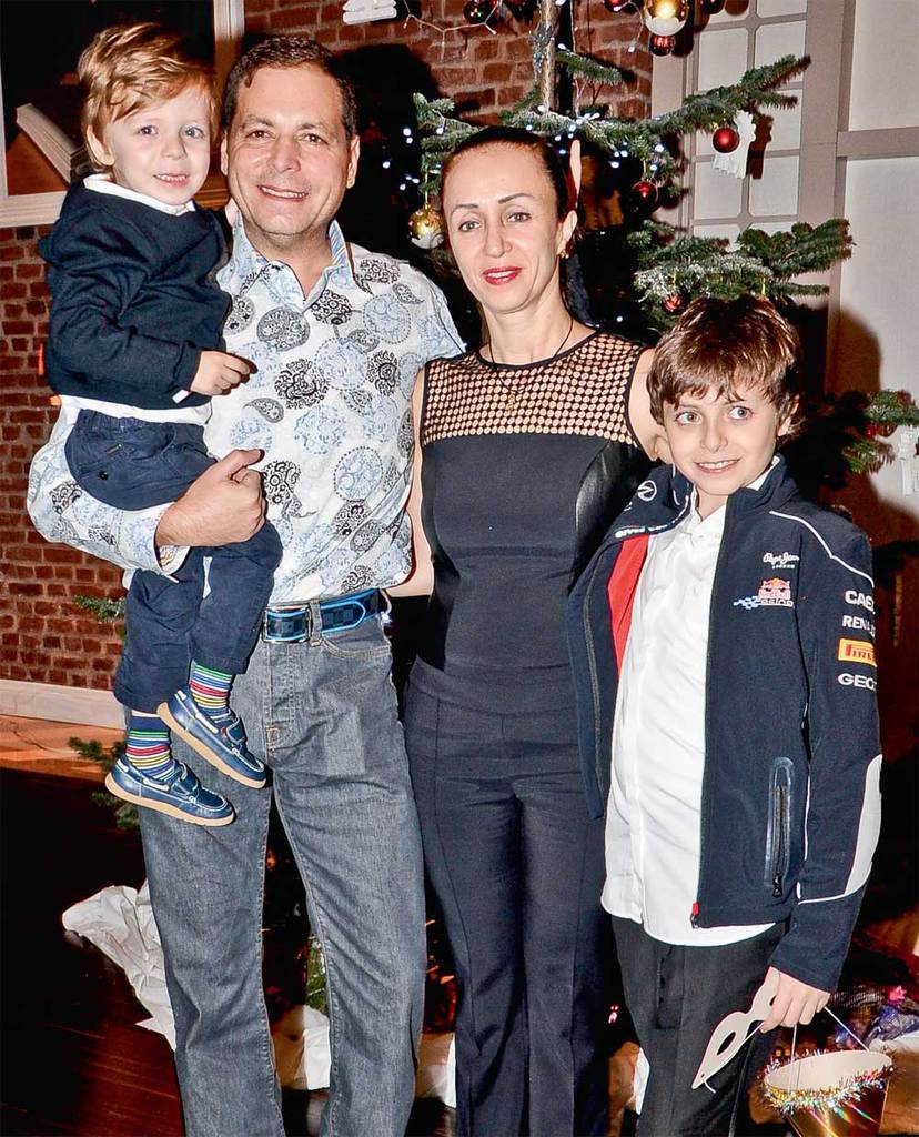 Kartalkaya’da renkli yılbaşı partisi