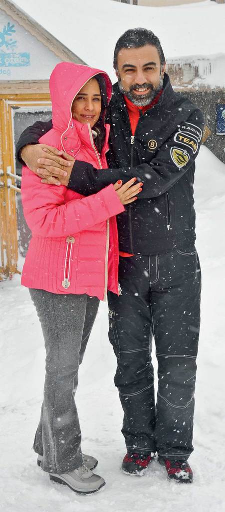 Yılbaşı tatilini Uludağ’da geçirdiler