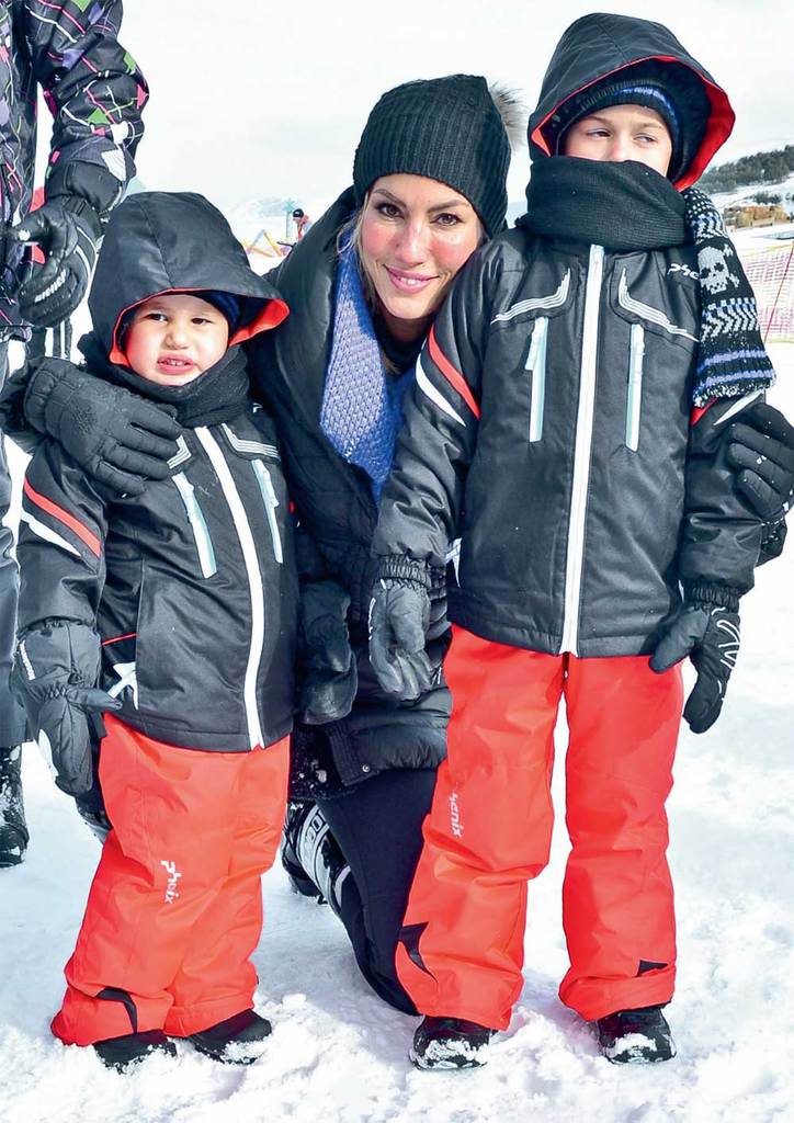 Palandöken’de kar ve kayağın tadını çıkardılar