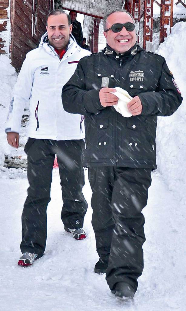 Yılbaşı tatilini Uludağ’da geçirdiler