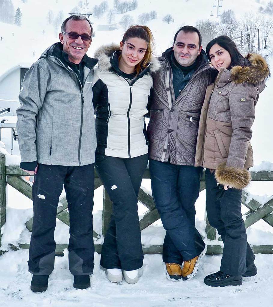 Yılbaşı tatilini Uludağ’da geçirdiler