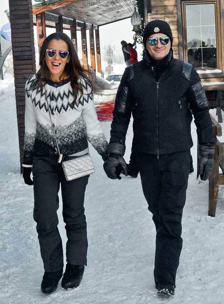 Yılbaşı tatilini Uludağ’da geçirdiler