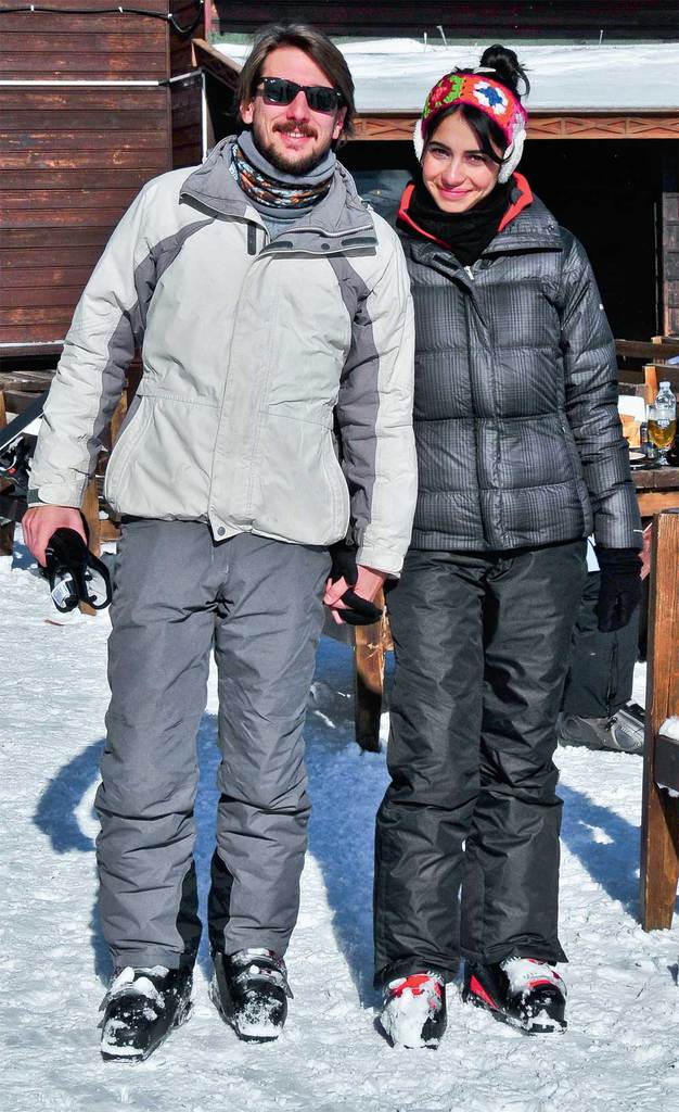 Yılbaşı tatilini Uludağ’da geçirdiler