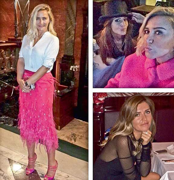 Yılbaşı coşkusunu sosyal medyadan paylaştılar