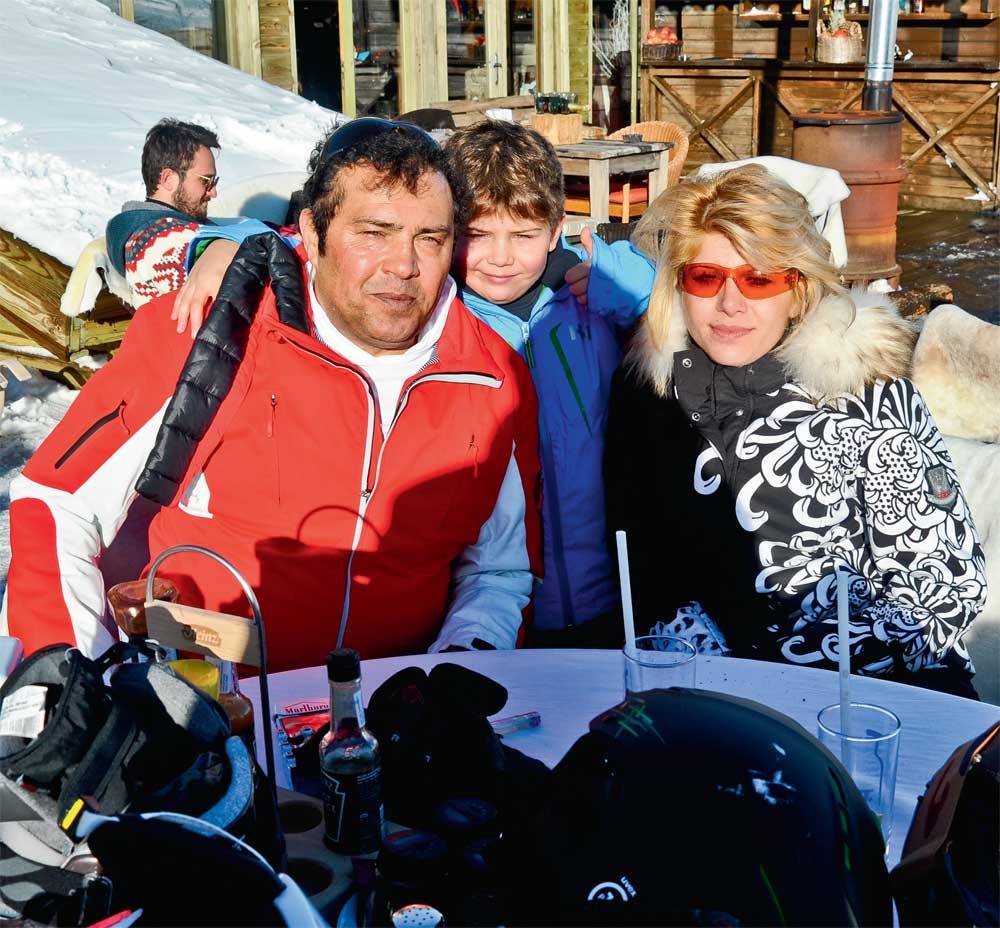 Yılbaşı tatilini Uludağ’da geçirdiler