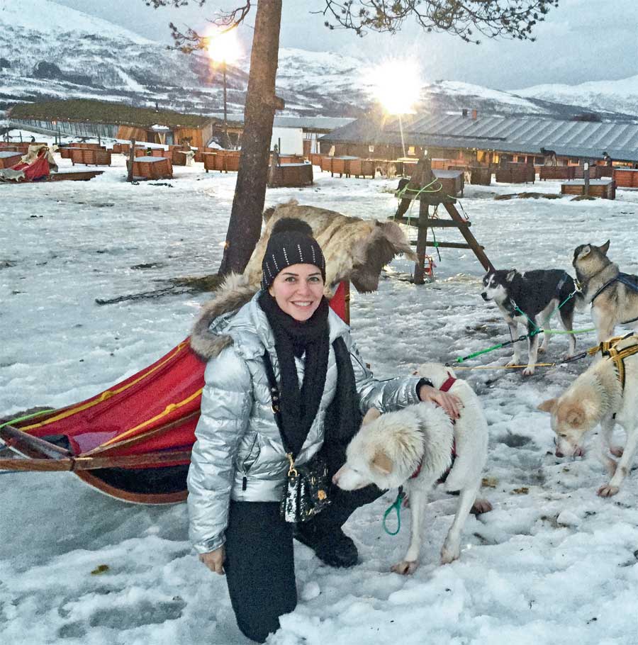Kuzey Kutbu’nda yeni yıla girdiler