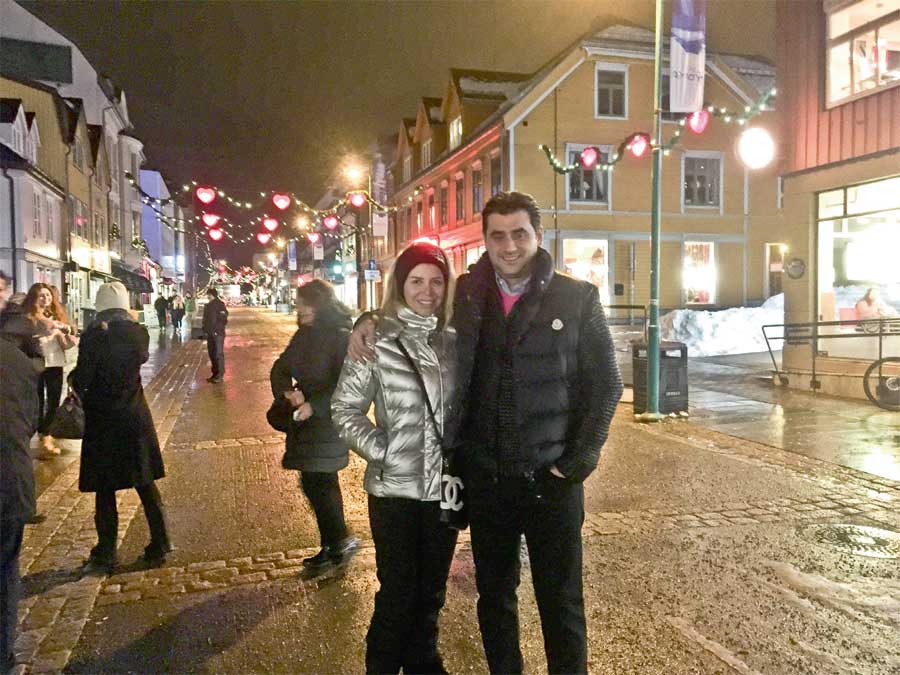 Kuzey Kutbu’nda yeni yıla girdiler