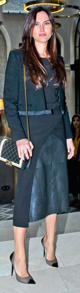 ‘Fashiontalks’ için kardeşiyle parti verdi