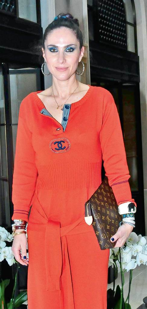 ‘Fashiontalks’ için kardeşiyle parti verdi