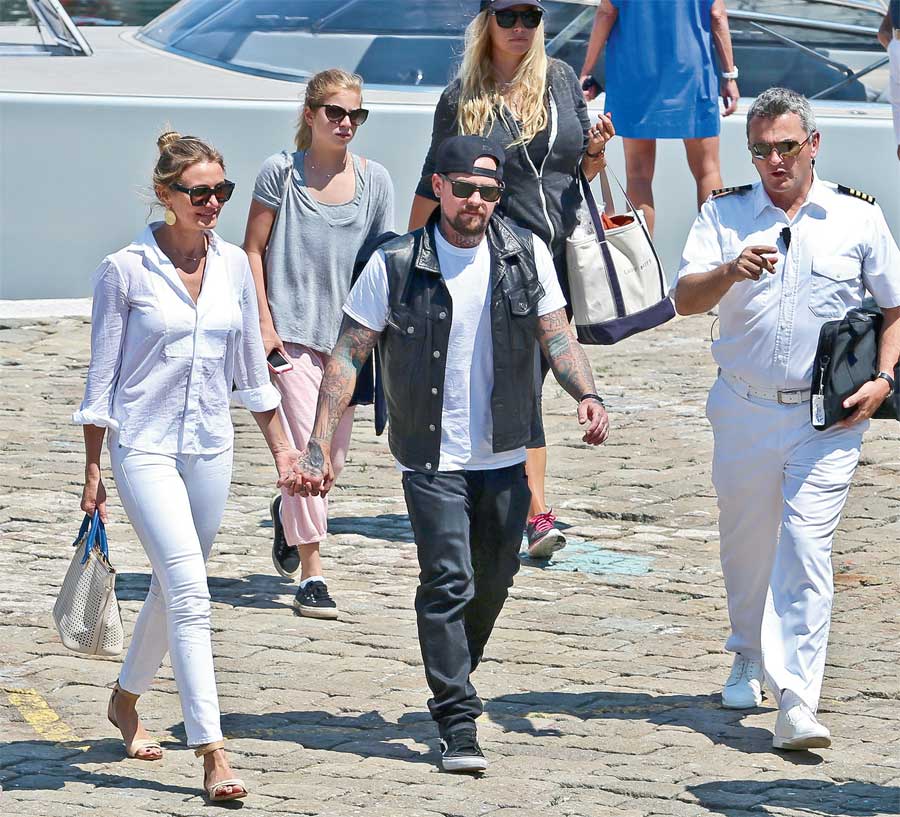 Cameron Diaz evlendi