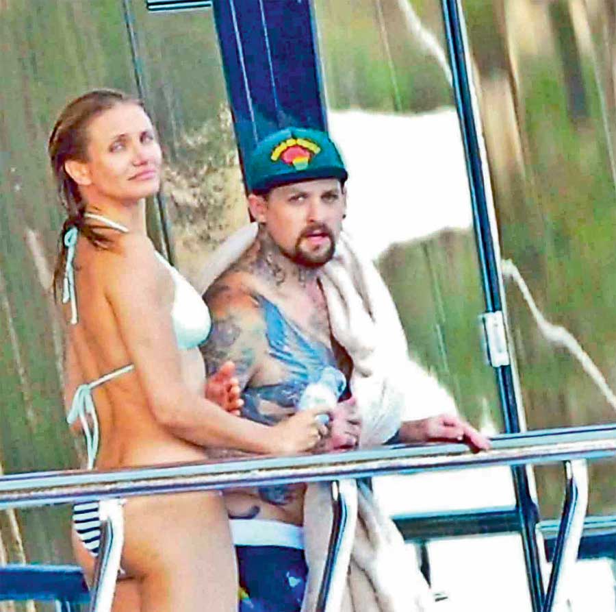 Cameron Diaz evlendi