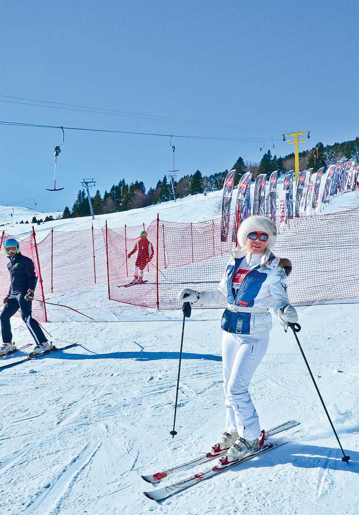 Sömestir tatilinde Uludağ’a akın ettiler