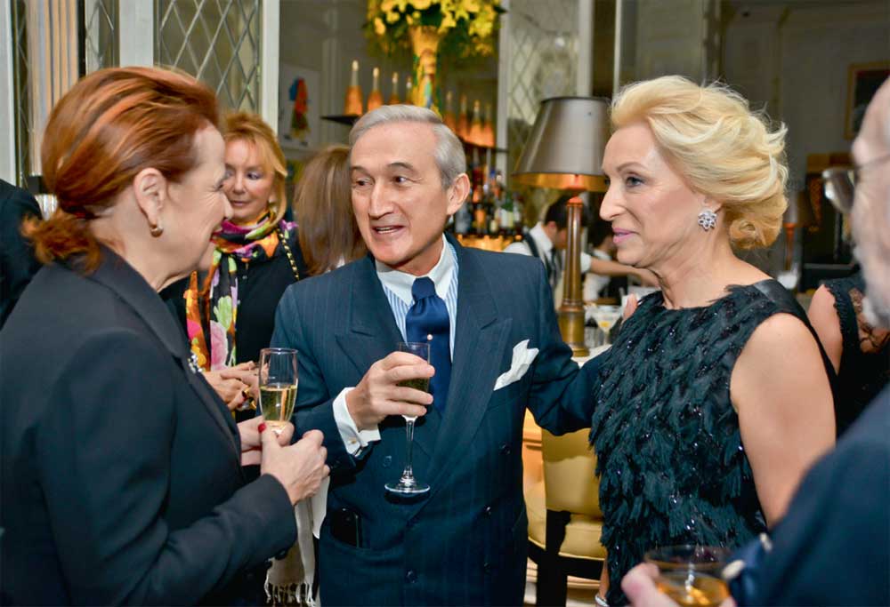 Gökçaylı çiftinden yeni yıl yemeği