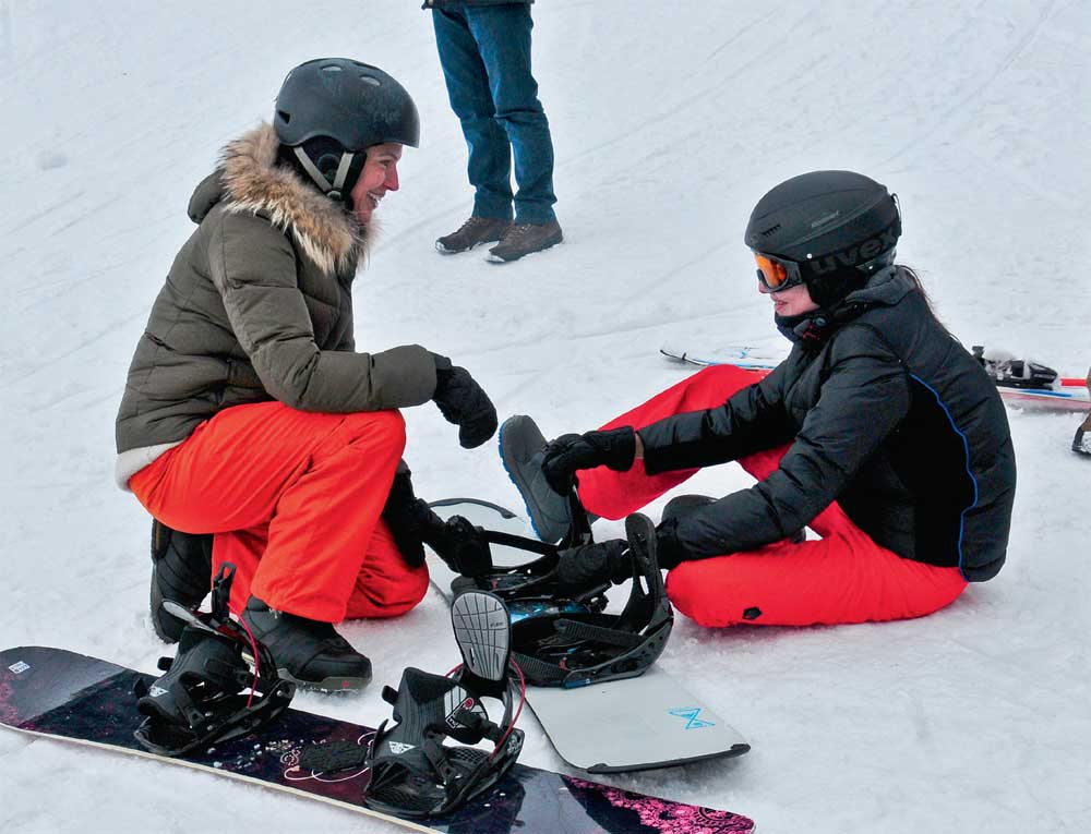 Uludağ’da tatilin keyfini çıkardılar