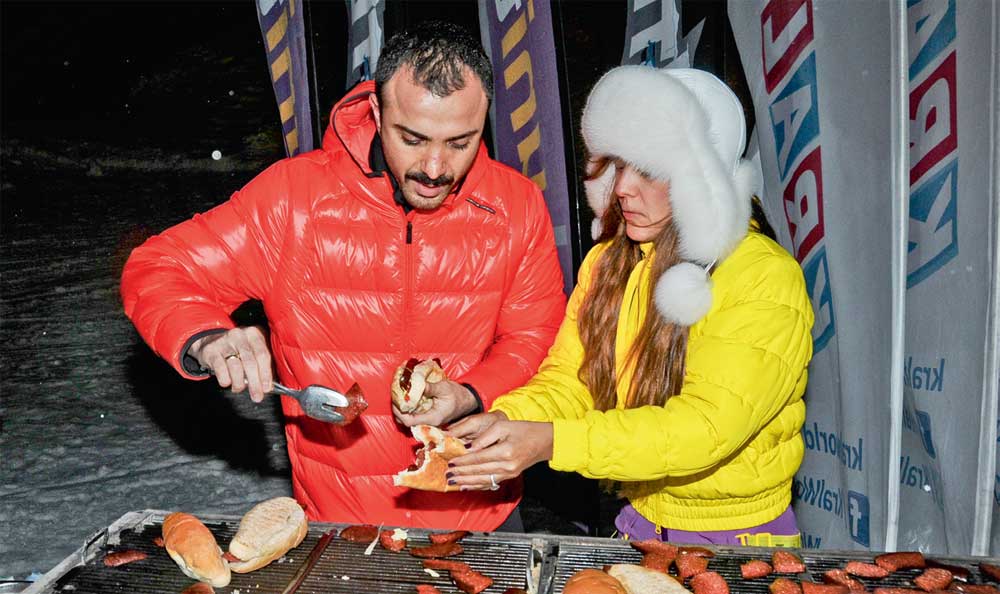 Uludağ’da tatilin keyfini çıkardılar