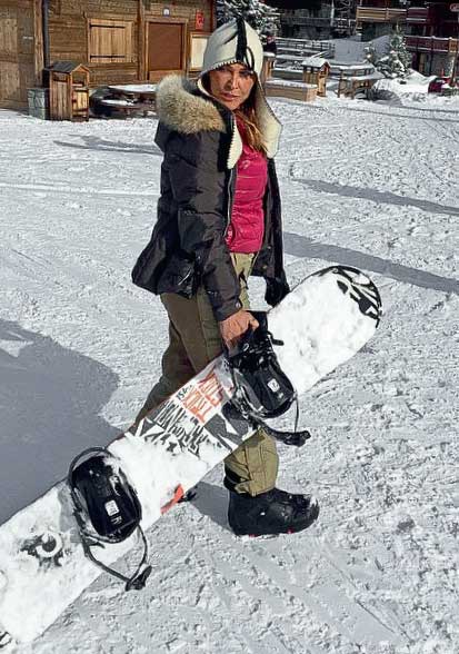 Kar keyiflerini takipçileriyle paylaştılar