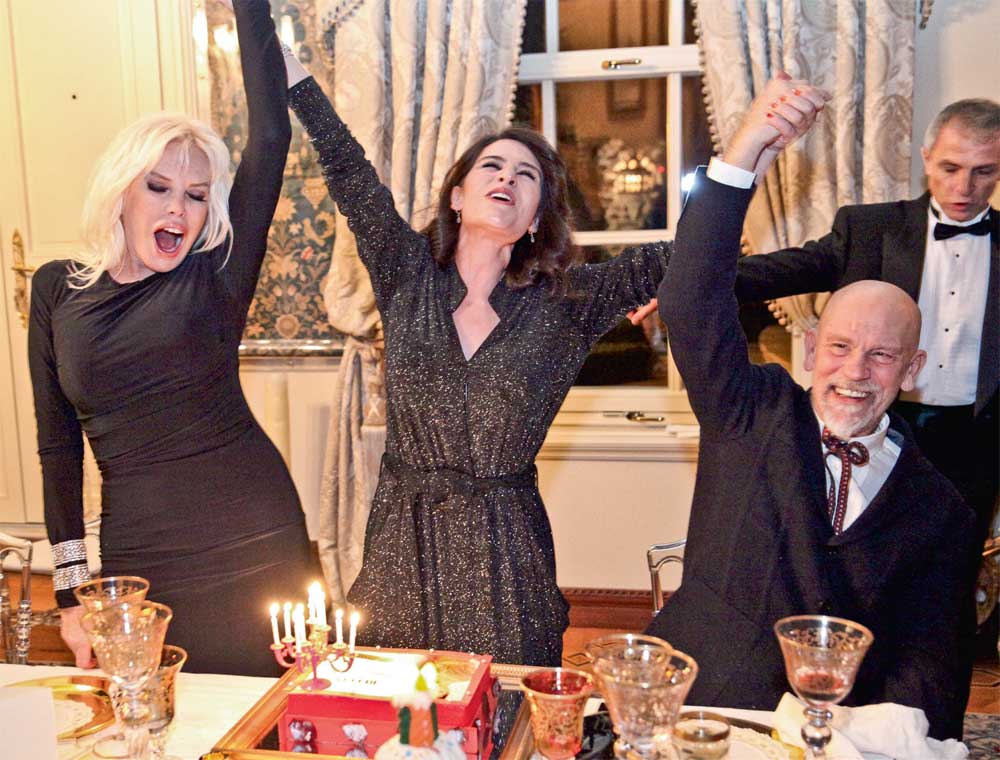 Hollywood yıldızını ağırladılar