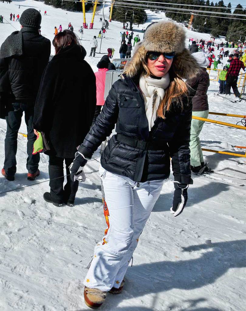 Ünlü isimler karın keyfini çıkardılar