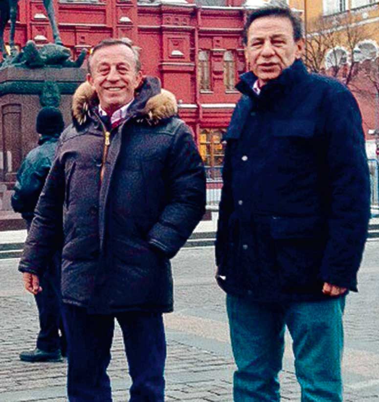 Yeni yaşını Moskova’da kutladı