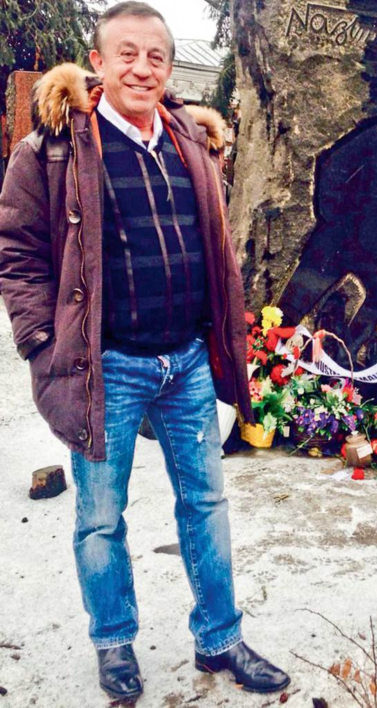 Yeni yaşını Moskova’da kutladı