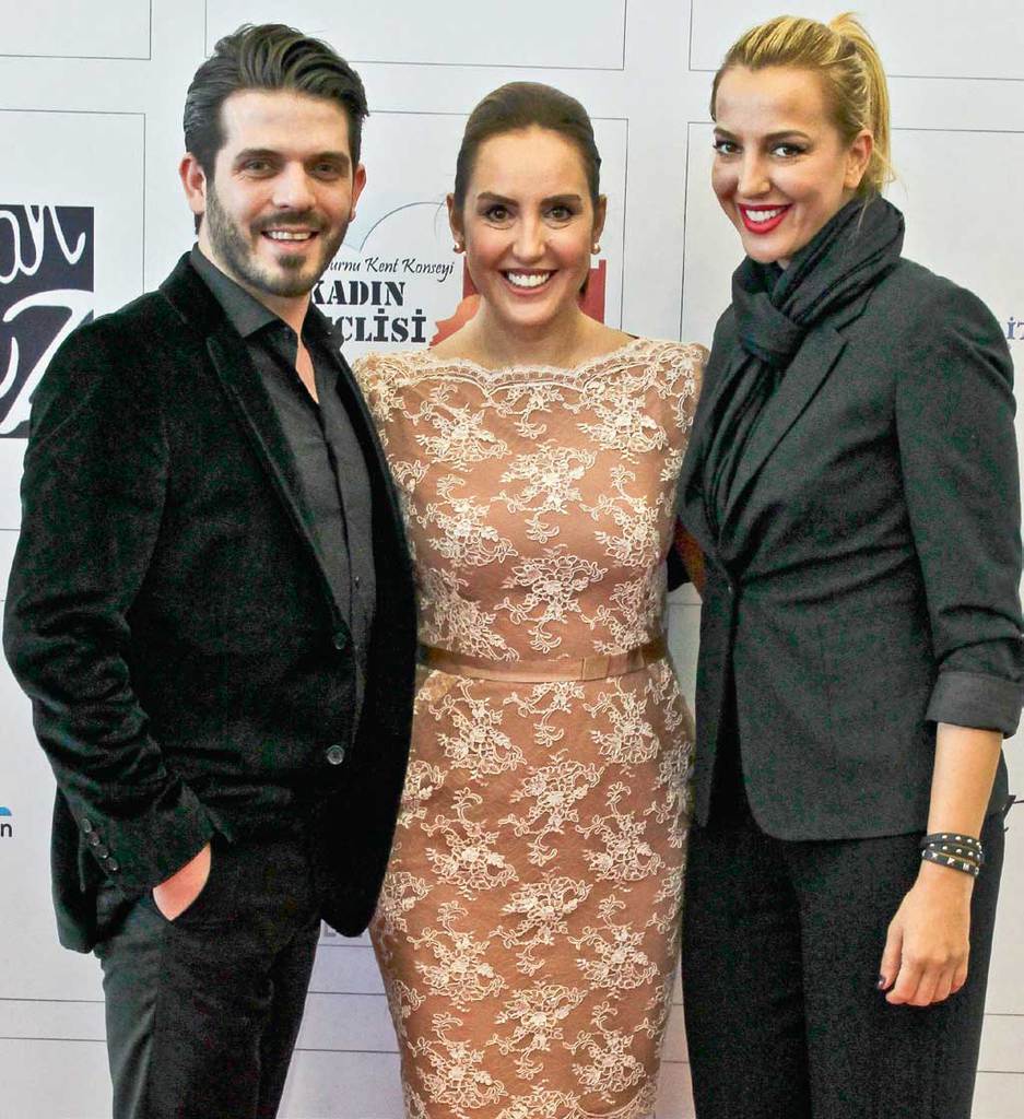 ‘Kadına Saygı’ ünlüleri buluşturdu