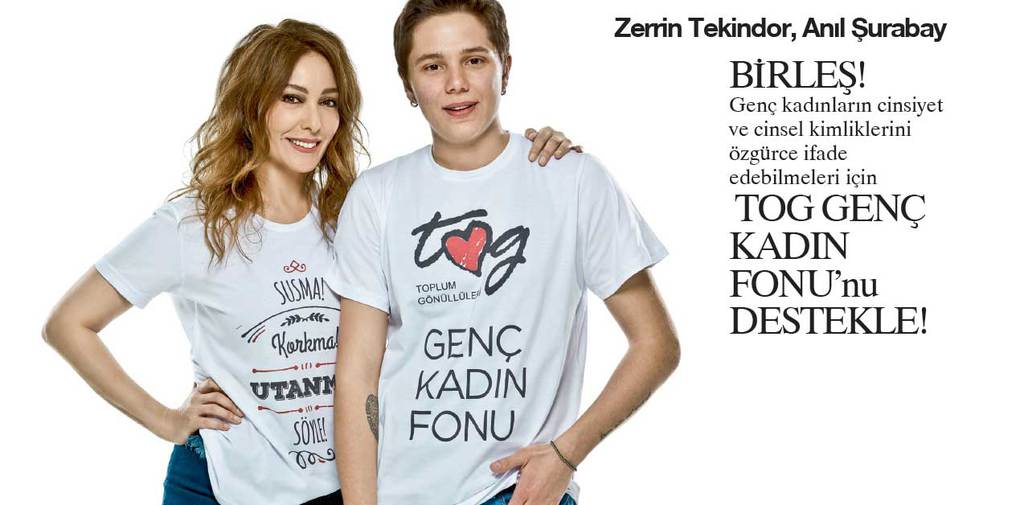 'Genç Kadın Fonu'na destek pozu