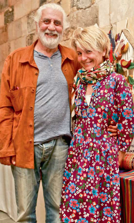 Kutnu kumaşından ürünler sergilendi