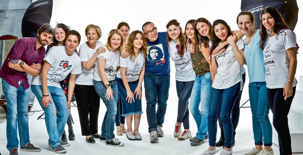 'Genç Kadın Fonu'na destek pozu