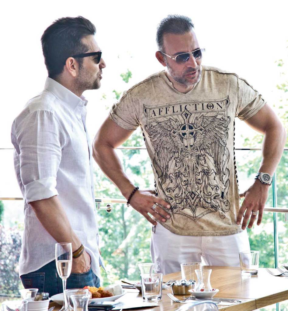 Boğaz manzarasında brunch keyfi yaptılar