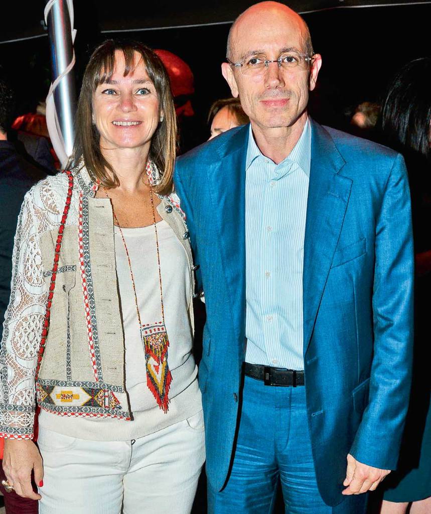 Meyve suyu partisinde eğlendiler