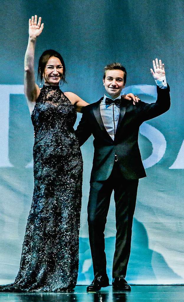 Çocuklar için podyumda 'ÇABA'ladılar