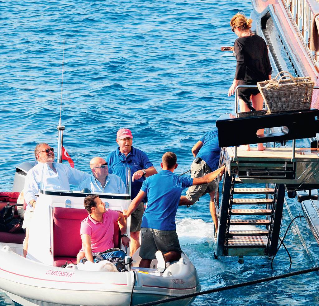 Bodrum'da 'Bayram' ettiler