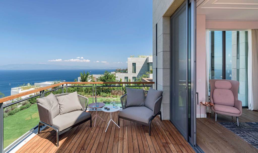 Modanın mimariyle buluştuğu Bodrum evi