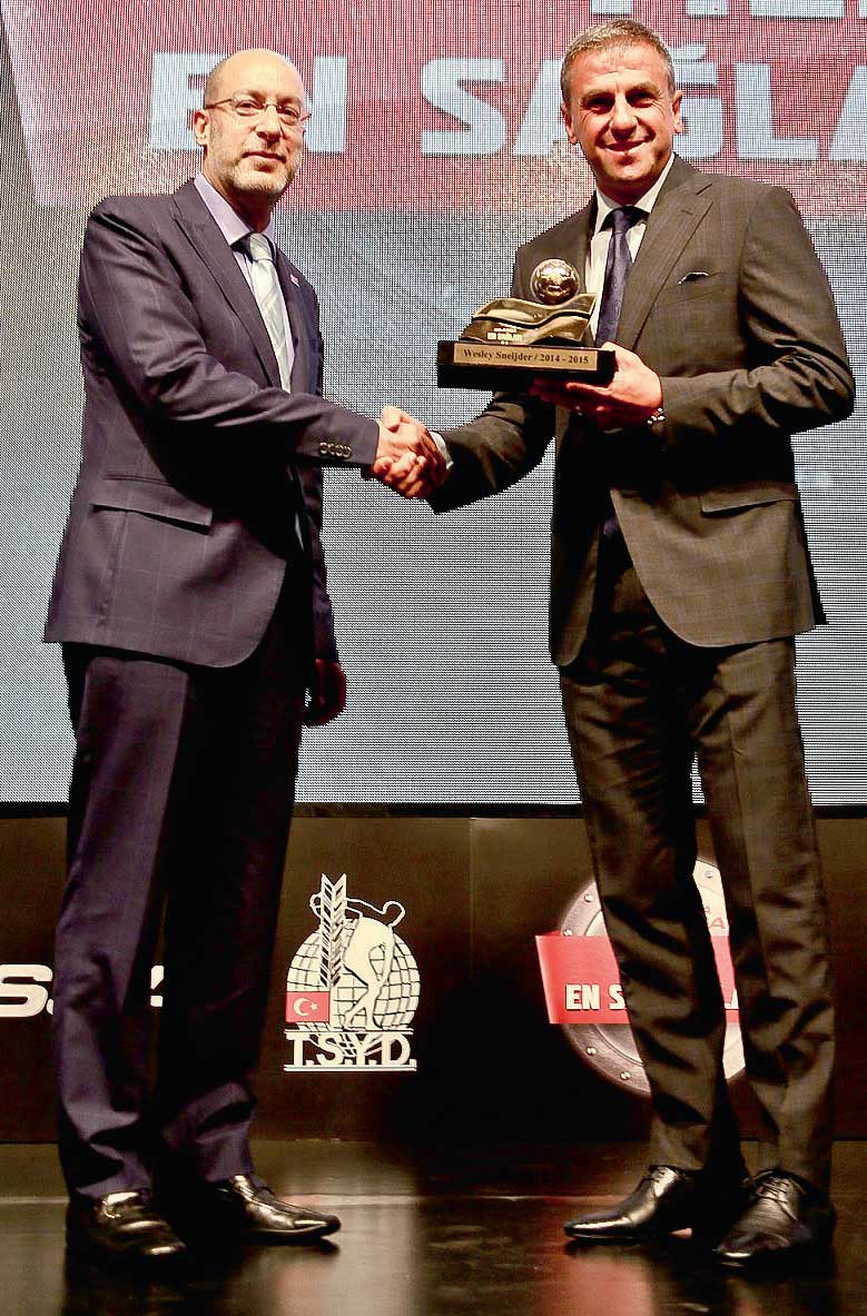 Türkiye'nin 'En Sağlam 11'i ödüllendirildi