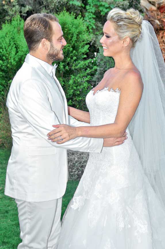 Bodrum'da evlendiler
