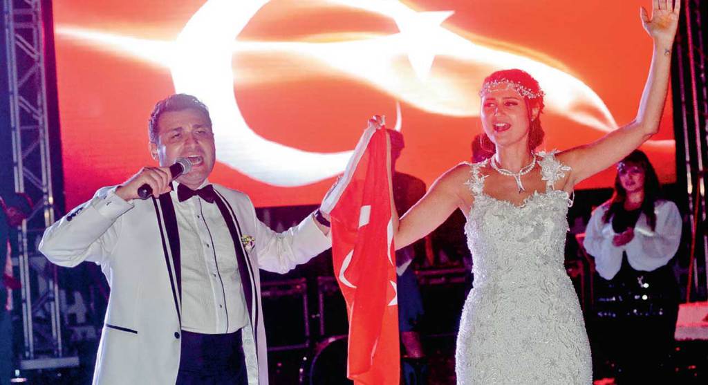 Kır düğünüyle "Evet" dediler