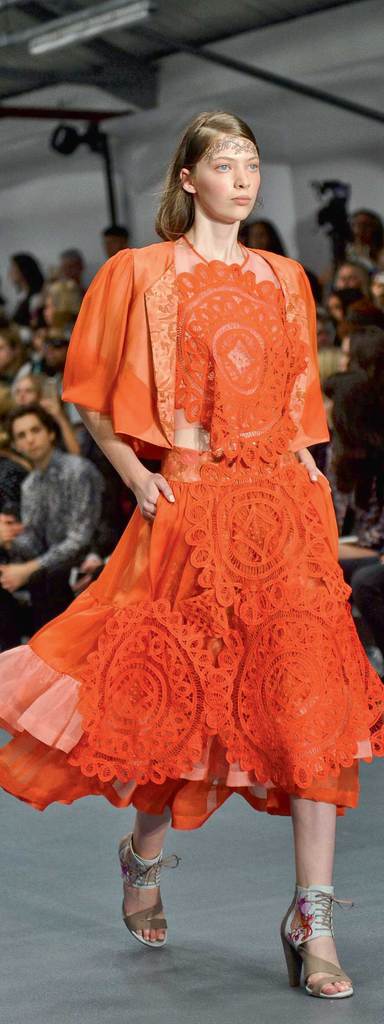 Moda rüzgarı Londra'da esmeye devam ediyor
