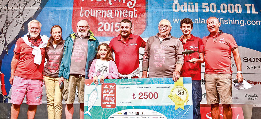 İş dünyası Vodafone Red Alaçatı Uluslararası Balıkçılık Turnuvası'nda buluştu